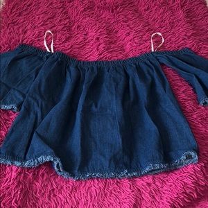Off the shoulder top!